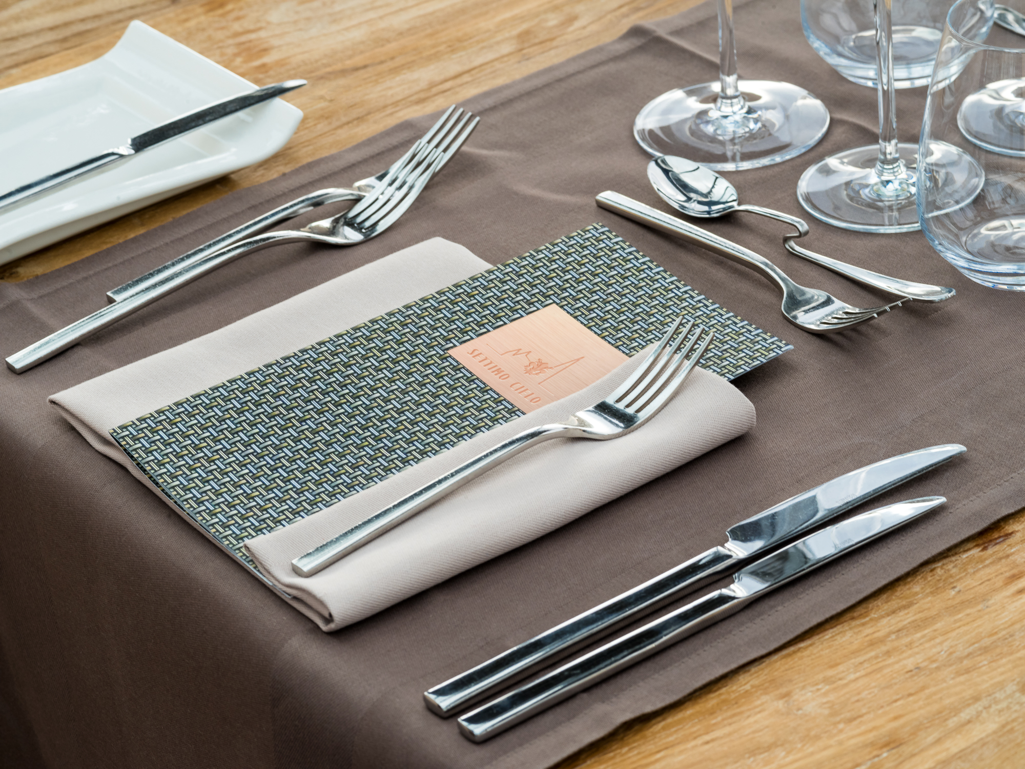 Hochzeit - Wien - Tisch-Set - Ristorante Settimo Cielo