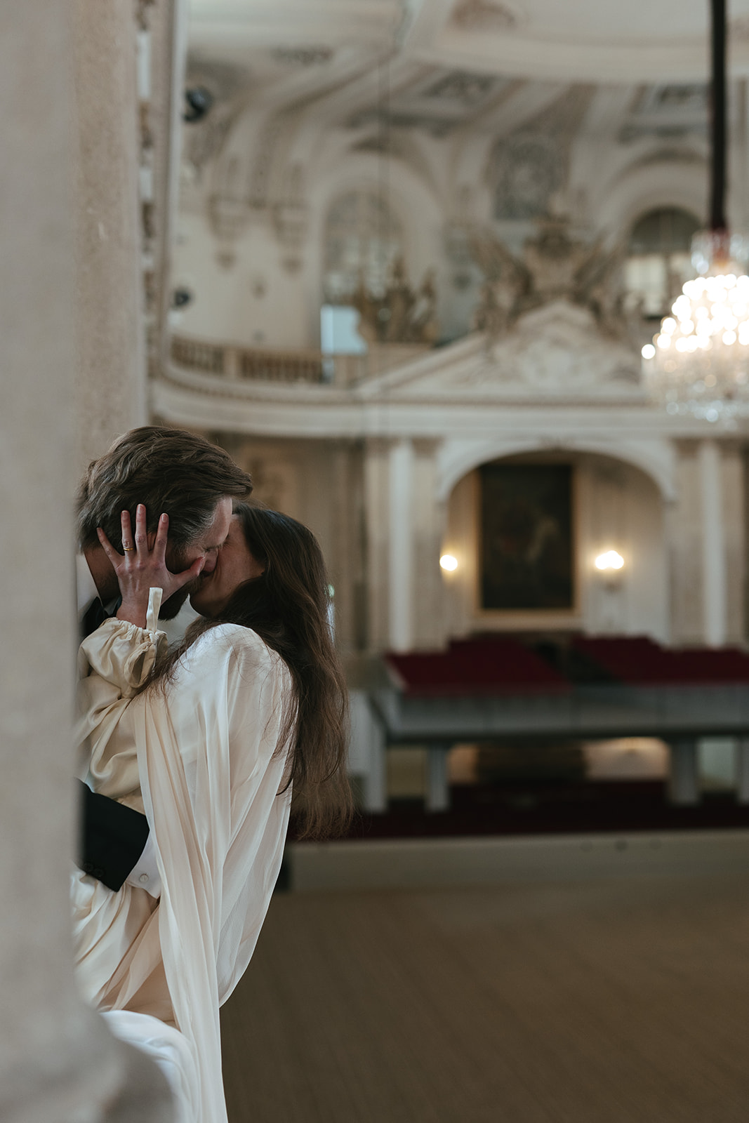 Hochzeit: Fotoshooting in der Winterreitschule - Spanische Hofreitschule 