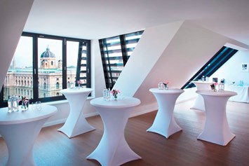 Hochzeit: Ein Empfang der in Erinnerung bleibt. Rooftop-Apartment des Sans Souci Wien - Hotel Sans Souci Wien