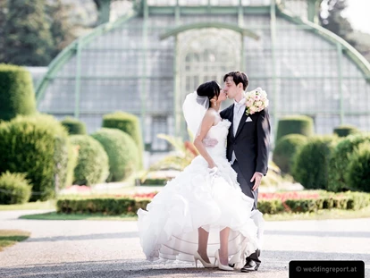 Hochzeit - Höbersdorf - nur wenige Gehminuten entfernt - das Palmenhaus im Schloss Schönbrunn Park - Austria Trend Parkhotel Schönbrunn