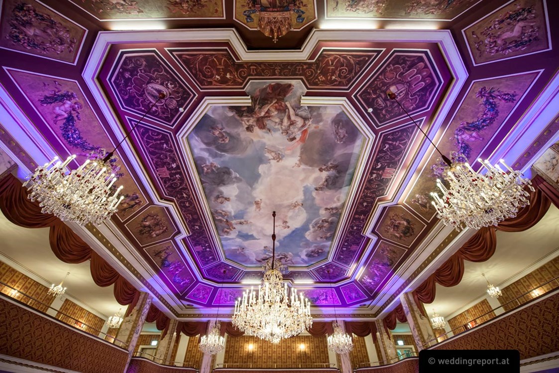 Hochzeit: unser prunkvoller Ballsaal - Austria Trend Parkhotel Schönbrunn