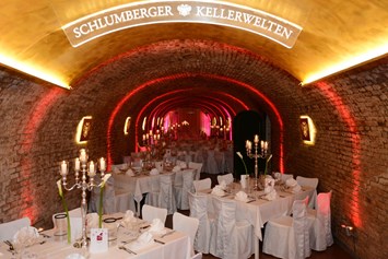 Hochzeit: Schlumberger Kellerwelten