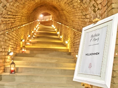 Hochzeit: Schlumberger Kellerwelten