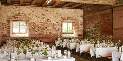 Matrimonio - Odelzhausen - Das Stadl hergerichtet für Kaffee und Kuchen am Nachmittag - Klosterschenke Scheyern - Prielhof