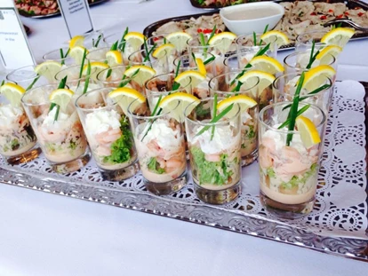 Wedding - Pottenbrunn - Shrimpscocktail im Glas - Donauhof Zwentendorf