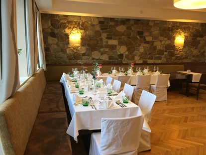 Wedding - Pottenbrunn - Kleiner Saal - gedeckt für ca 20 Personen - Donauhof Zwentendorf