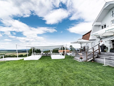 Hochzeit: Trauungs set up im Freien - Hannersberg - der Hochzeitsberg