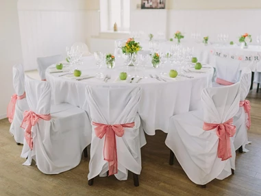 Hochzeit: Festsaal am Hannersberg. - Hannersberg - der Hochzeitsberg