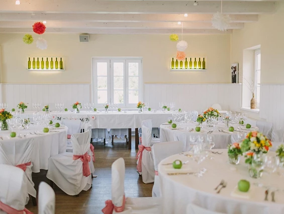 Hochzeit: Festsaal am Hannersberg. - Hannersberg - der Hochzeitsberg