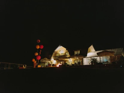 Bruiloft - Stadtschlaining - Die Locations Hannersberg bei Nacht. - Hannersberg - der Hochzeitsberg