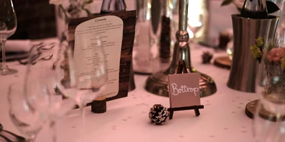 Mariage - Duisburg - Eine, von zahlreichen, Tischdekovarianten im Lokschuppen in Nordrhein-Westfalen. - Lokschuppen Event GbR