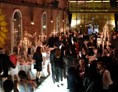 Hochzeit: Die einzigartige Eventlocation in Backsteinoptik bietet Platz für bis zu 160 Hochzeitsgäste. - Lokschuppen Event GbR