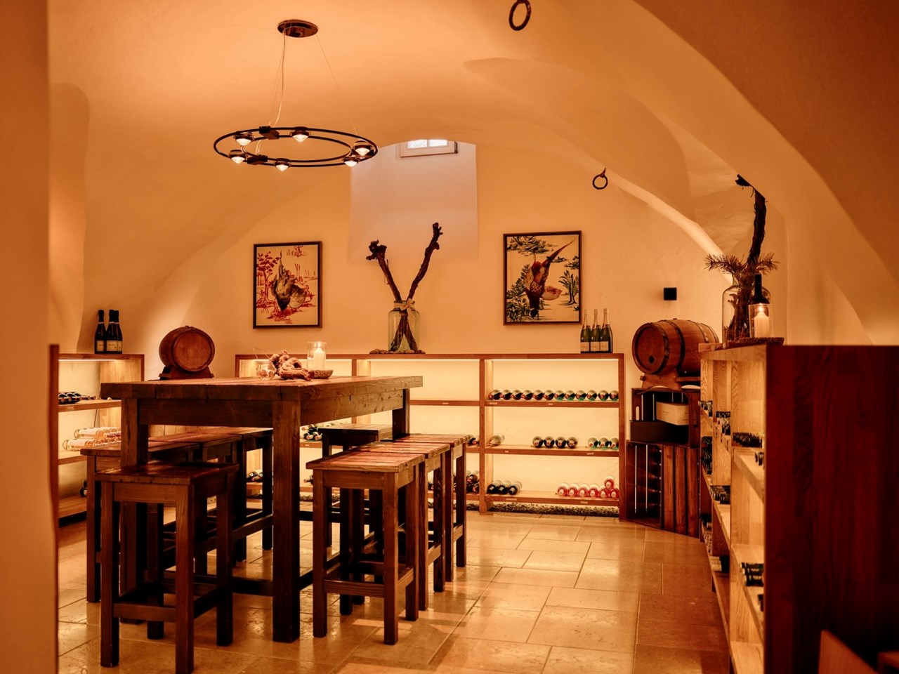 Hotel Hofwirt Informations sur les salles de bal cave à vin