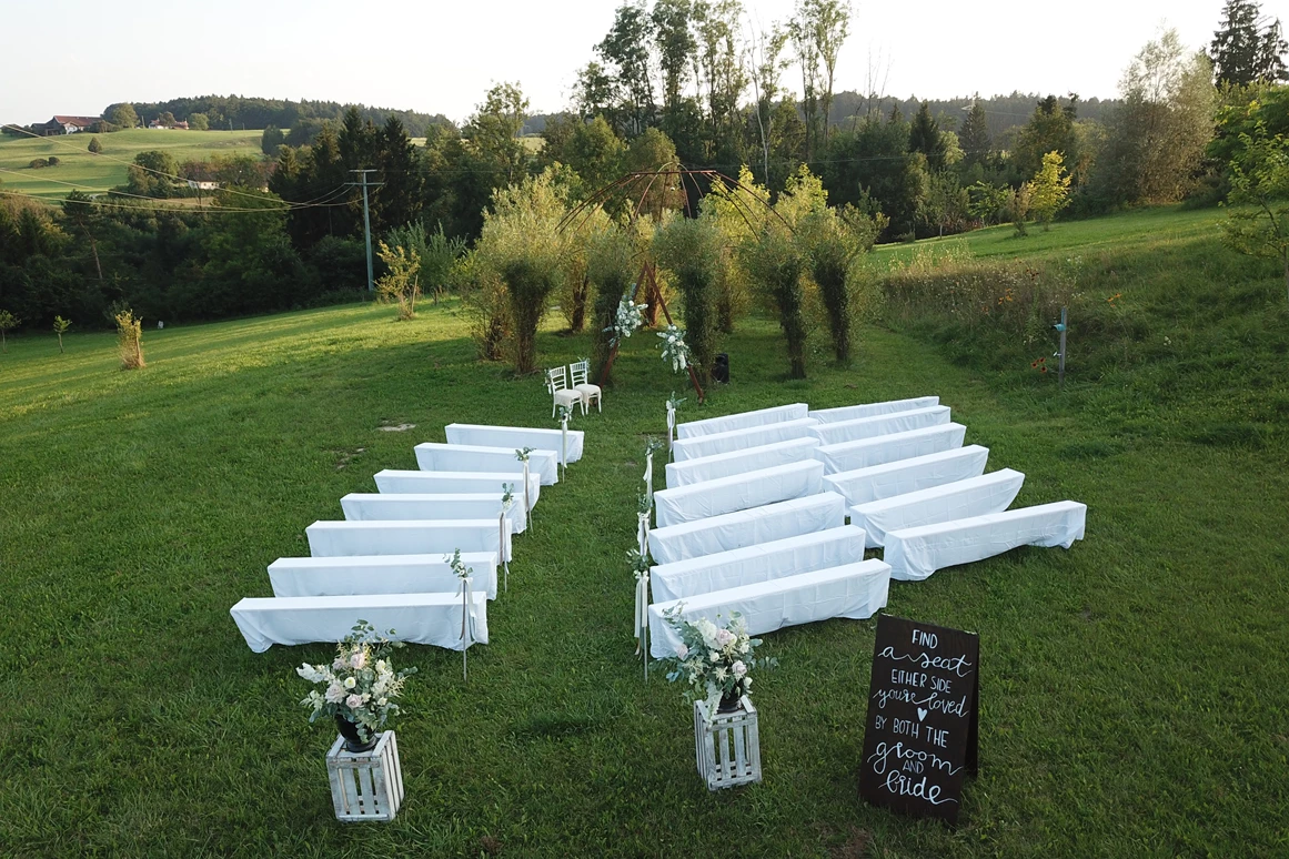 Hochzeitslocation: Hochzeit am Weidendom - Hochzeitslocation Lamplstätt - 3 Tage feiern ohne Sperrstunde