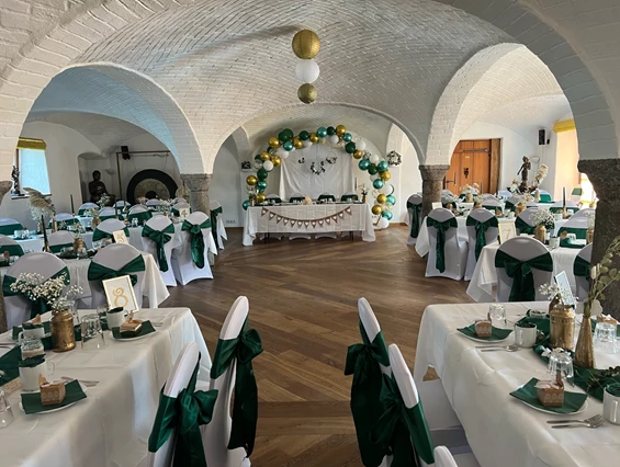 Hochzeitslocation: Hochzeit im Gewölberaum - Hochzeitslocation Lamplstätt - 3 Tage feiern ohne Sperrstunde