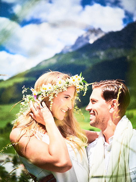 Hochzeitslocation: Hochzeitspaar - AsitzBräu