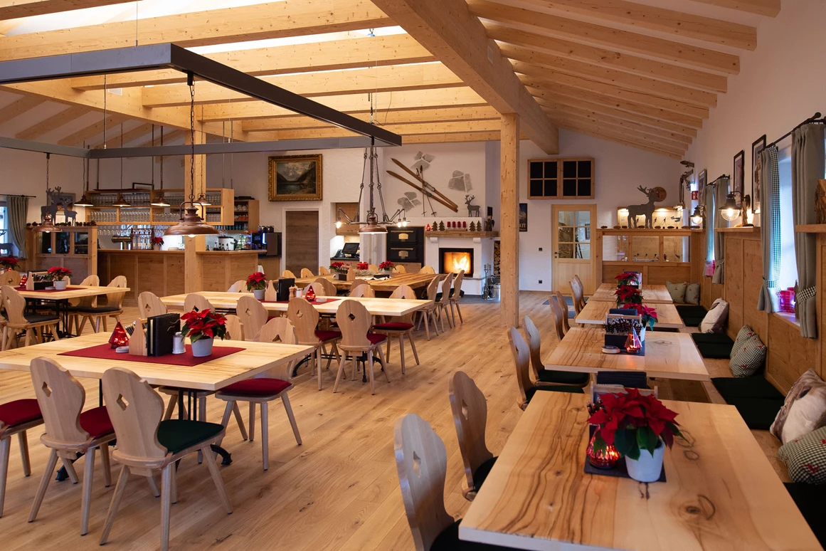 Hochzeit: Gastraum - Spitzing Alm