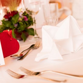 Hochzeit: Tischdekoration - Hotel-Restaurant Öhlknechthof