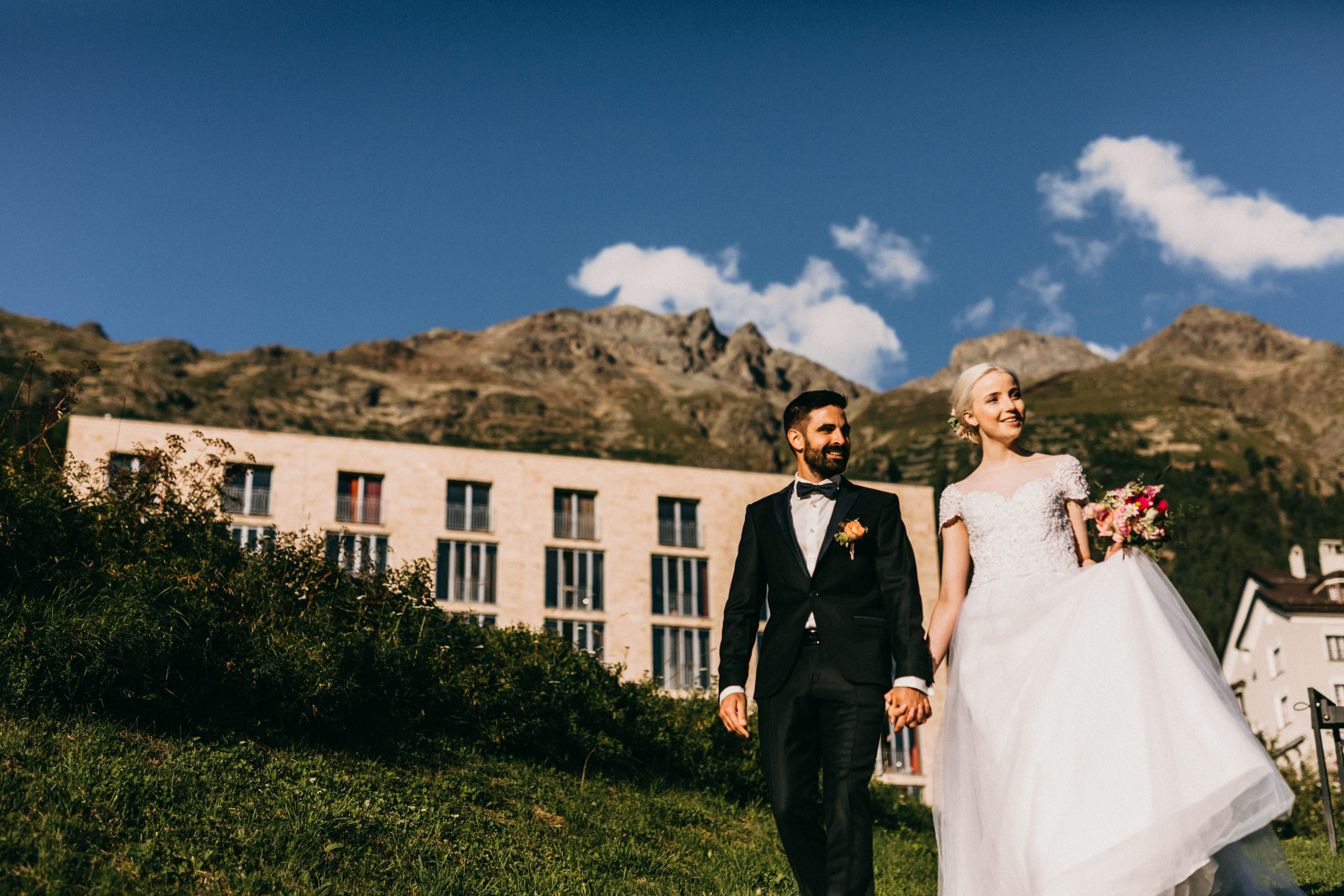 Hochzeit: Hotel Saratz