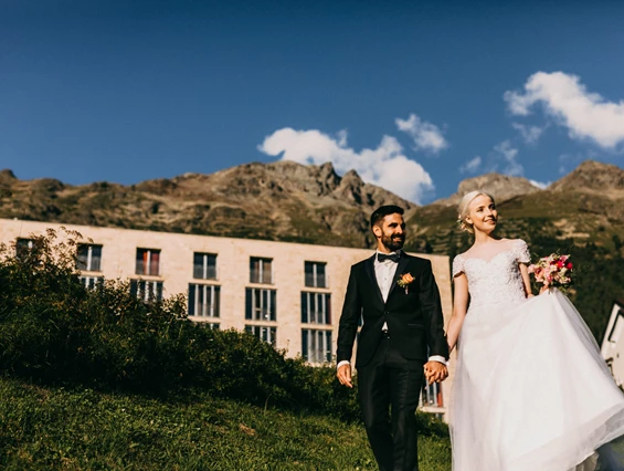Hochzeit: Hotel Saratz