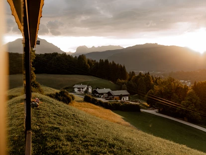 Hochzeit - Puch bei Hallein - Wintergarten im Abendlicht - Salzbergalm