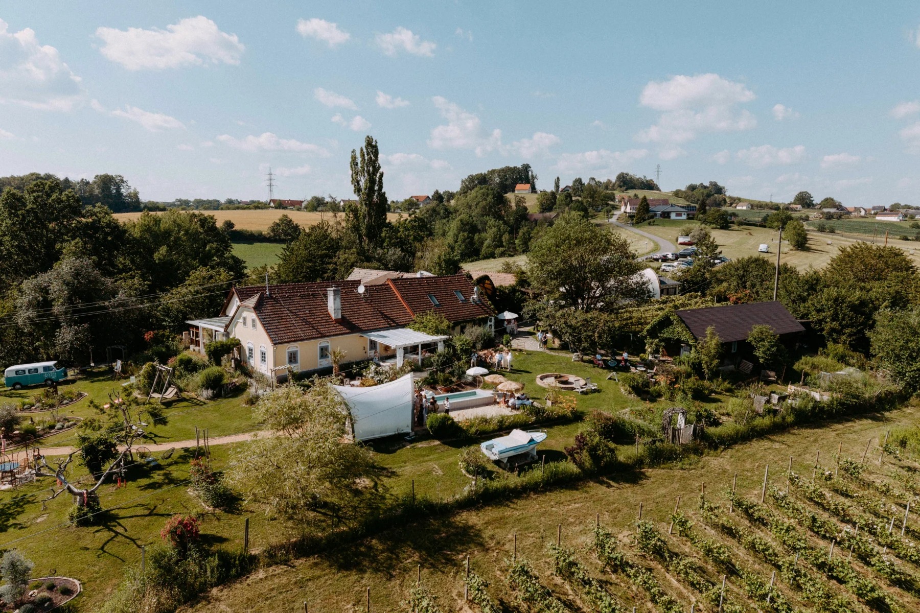 Hochzeit - Straden - Hochzeit wie im Süden – Die Träumerei im Südburgenland bietet mediterranes Flair, Beach Vibes und eine einzigartige Atmosphäre für euren Hochzeitstag. - Die Träumerei