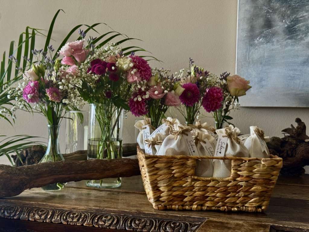 Hochzeit: Willkommensgeschenke
für Hochzeitsgäste - Am Reisenberg  Wedding & Eventlocation