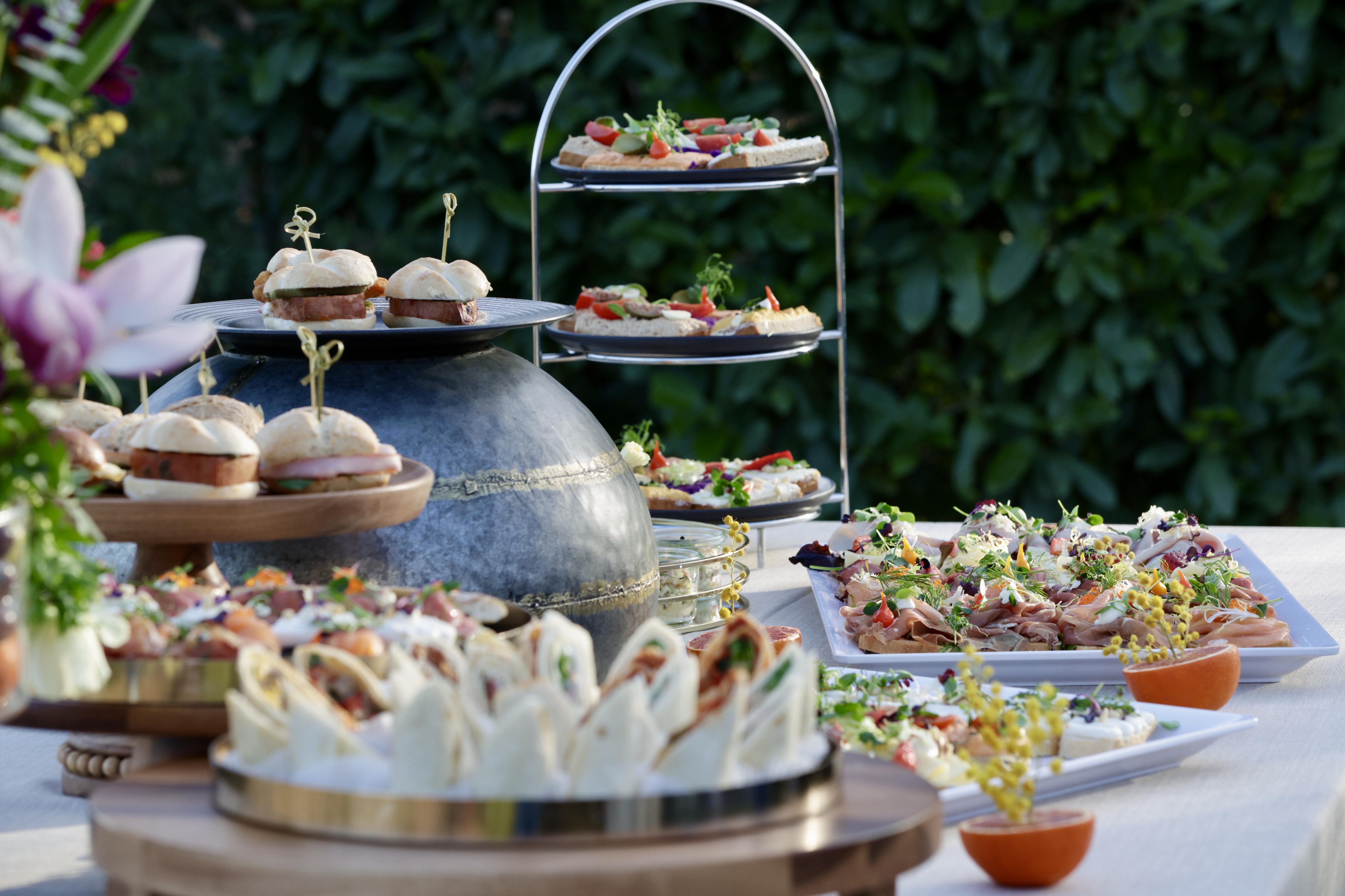 Hochzeit: Flying dinner
Foto Johannes Strauß - Am Reisenberg  Wedding & Eventlocation