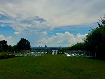 Hochzeit - Höbersdorf - Zeremonie im Garten  - Am Reisenberg  Wedding & Eventlocation