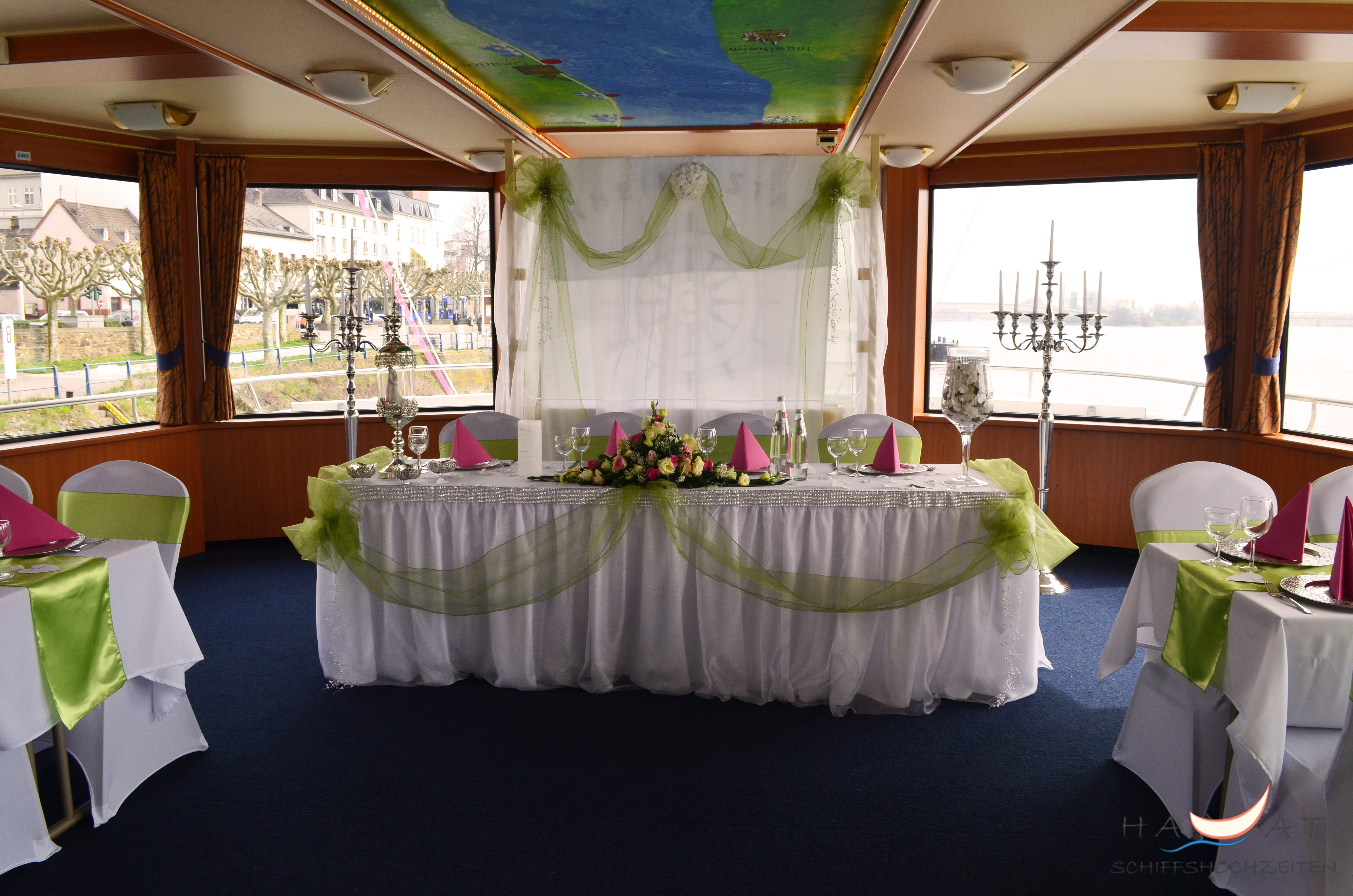 Bruiloft - Eltville am Rhein - HAYAT SCHIFFSHOCHZEITEN