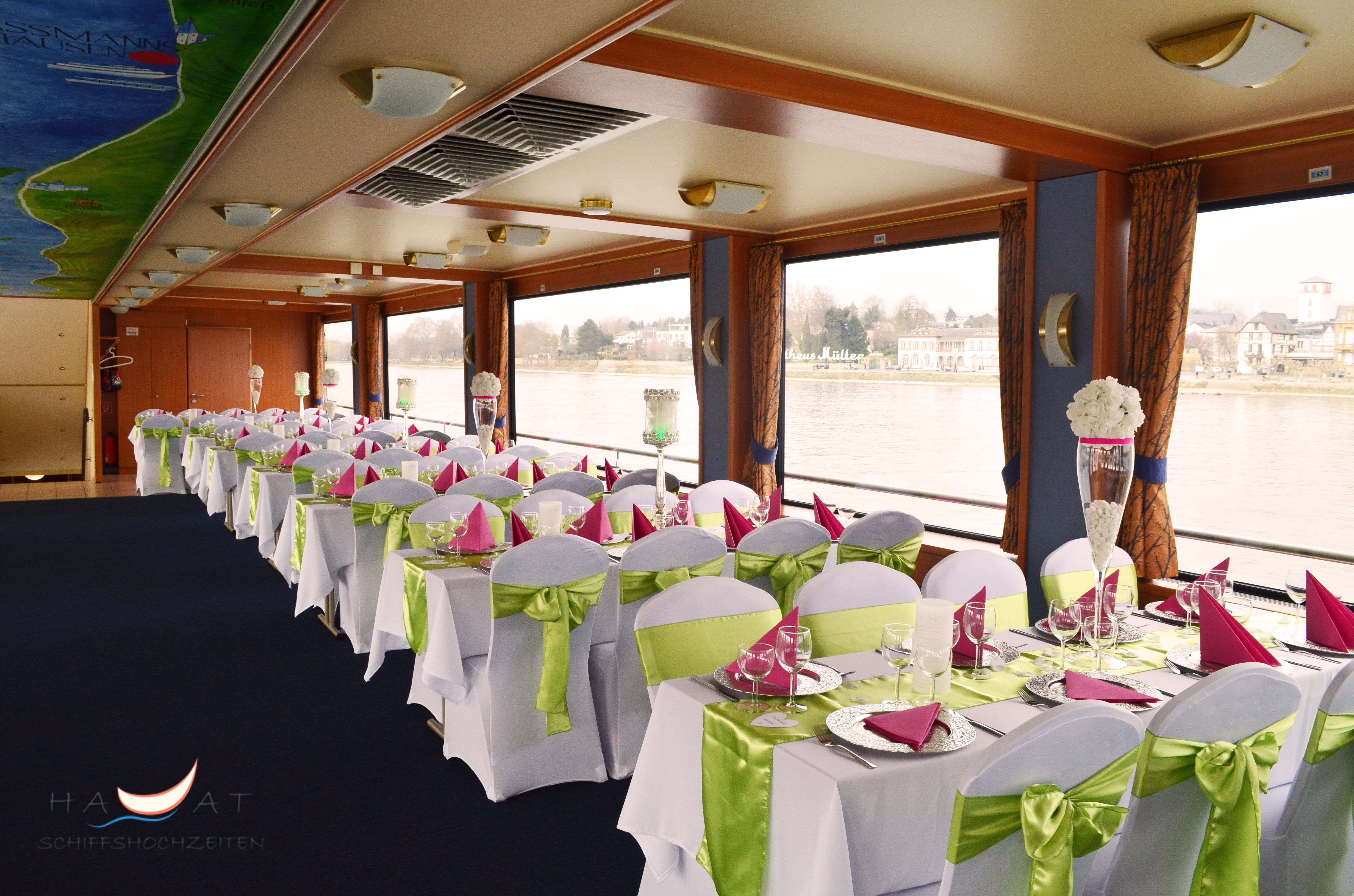 Bruiloft - Eltville am Rhein - HAYAT SCHIFFSHOCHZEITEN