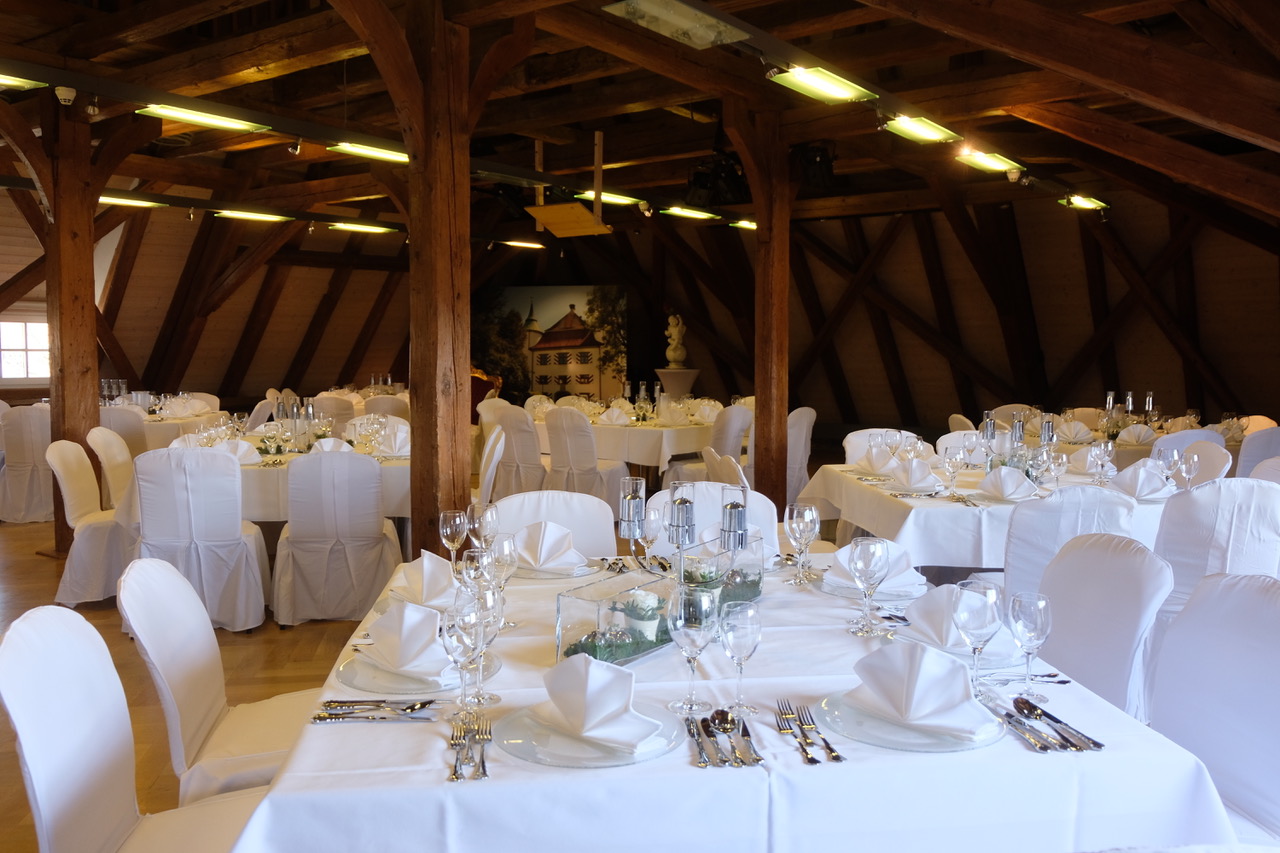 Schloss Amtzell Angaben zu den Festsälen Reichlinmeldegg-Saal