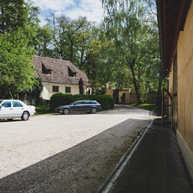 Hochzeit: Innenhof - Schloss Grüningen