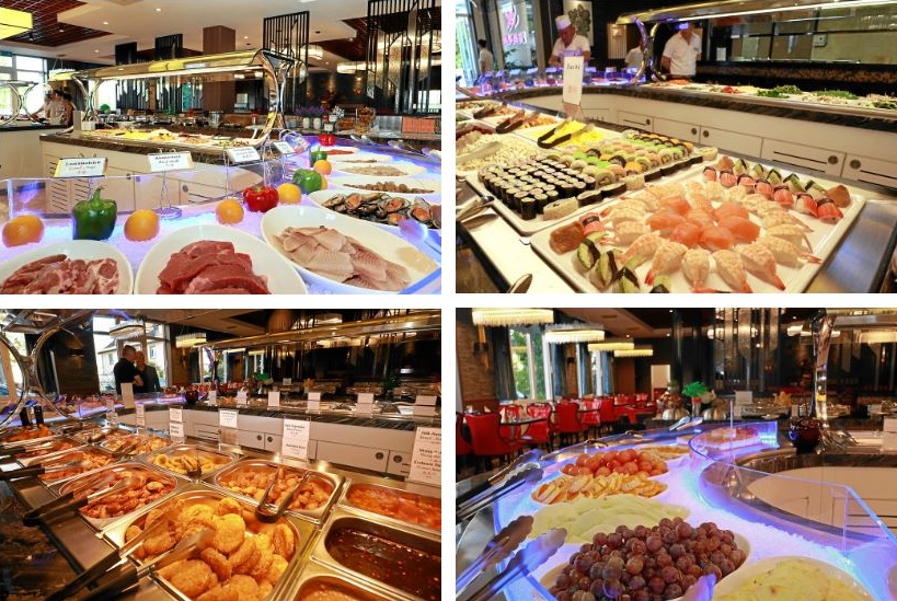 Hochzeit: Buffet mit riesiger Auswahl - Chinarestaurant Fudu Rheinfelden