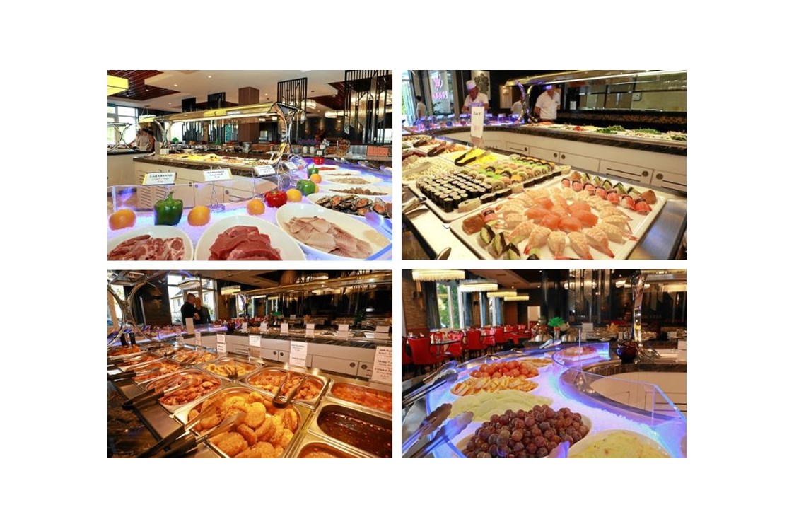 Hochzeit: Buffet mit riesiger Auswahl - Chinarestaurant Fudu Rheinfelden