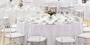 Hochzeit - nächstes Hotel - Tattendorf - Hochzeitstafel in der Hofsuite
Copyright: Peter Hruska - Schloss Hernstein