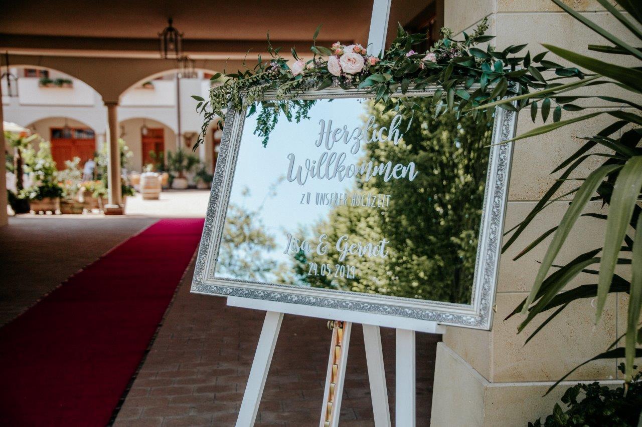 Hochzeit: Herzlich Willkommen im Weinschloss - Weinschloss Thaller