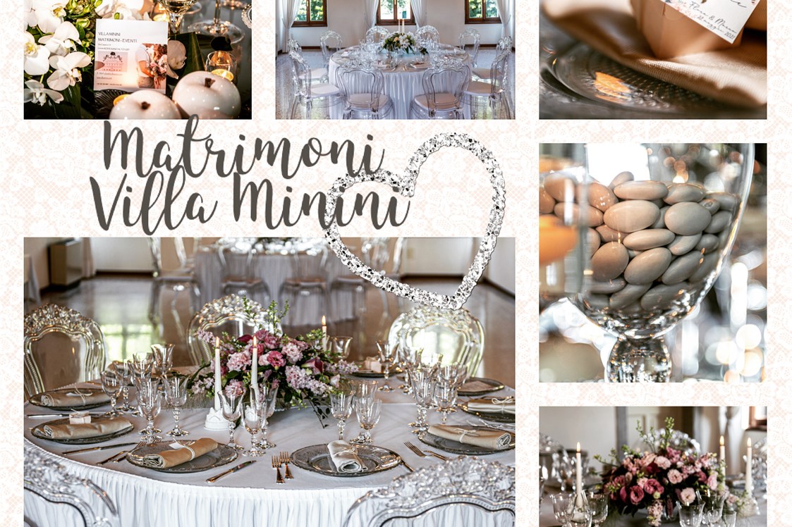 Hochzeit: Dekoration  - Villa Minini