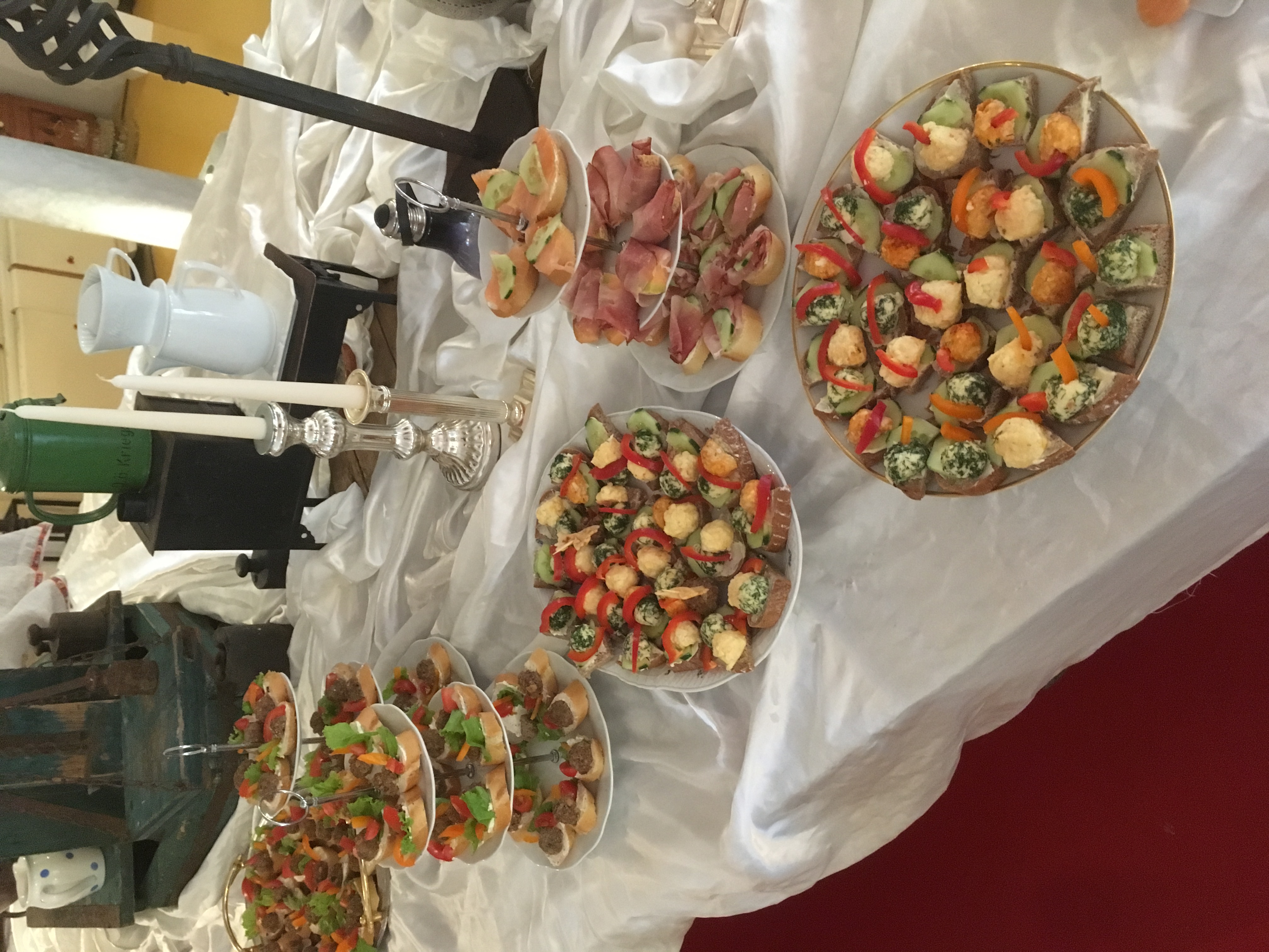 Hochzeit: Kleine Häppchen für die Hochzeitsgäste. - Oida Voda - Das Leben ist schön!