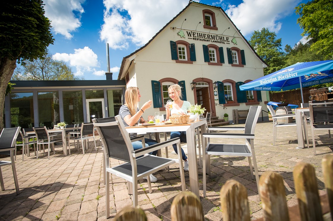 Hochzeit: Das Landhotel Weihermühle in 66987 Thaleischweiler bietet Platz für bis zu 100 Hochzeitsgäste. - Landhotel Weihermühle