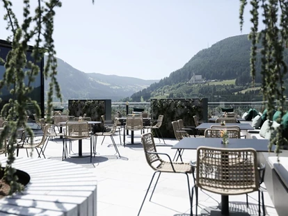 Matrimonio - Lungau - Dachterrasse - eignet sich sehr gut für Sektempfang - Goldader - Alpine Kulinarik