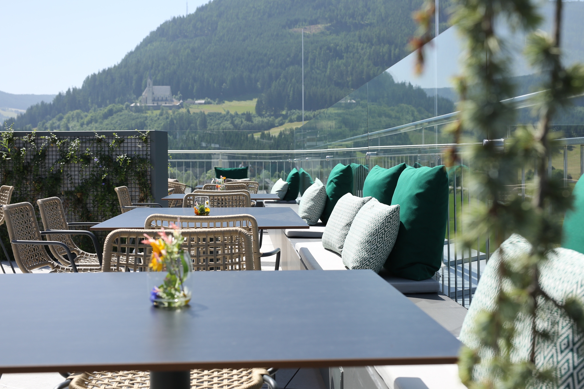 Hochzeitslocation: Dachterrasse - Goldader - Alpine Kulinarik