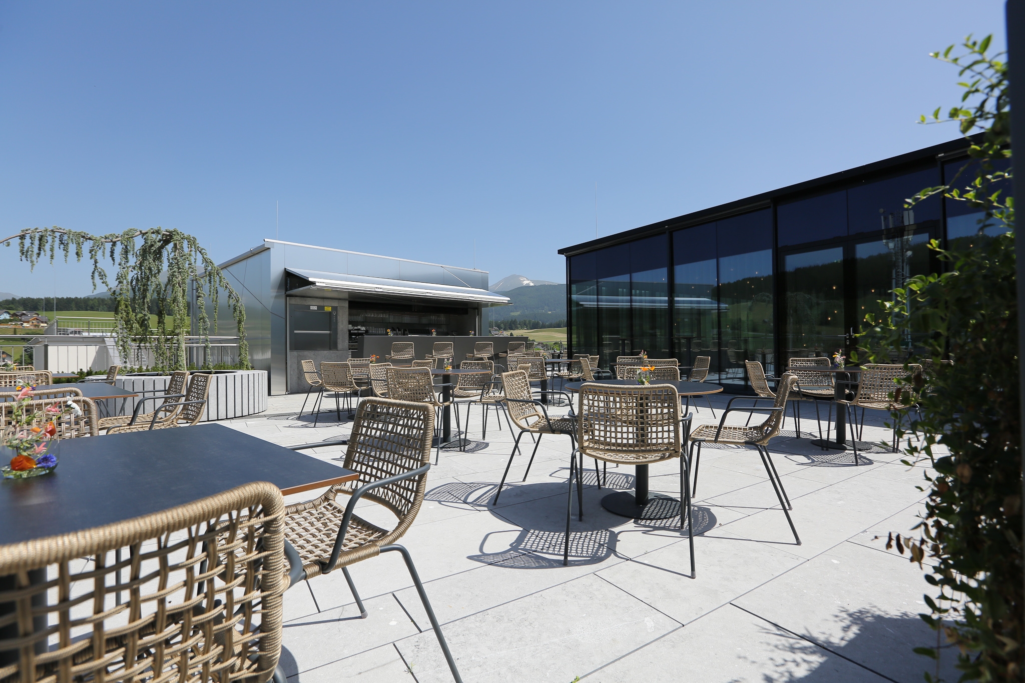 Hochzeitslocation: Dachterrasse - Goldader - Alpine Kulinarik