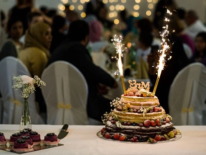 Hochzeit - Wallsee - Tortenanschnitt - Schloss Events Enns