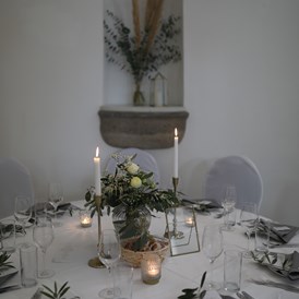 Hochzeit: Tischdekoration - Schloss Events Enns