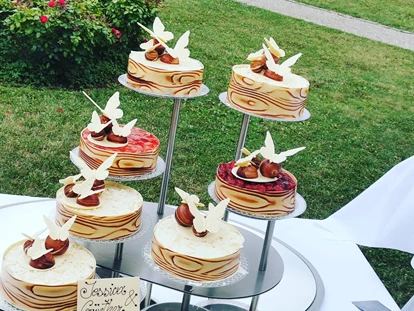 Hochzeit - Wallsee - Tortentraum von der Konditorei Lubinger - Schloss Events Enns