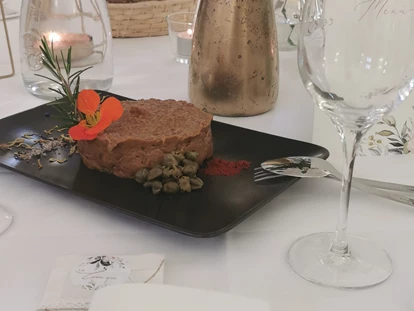 Hochzeit - Wallsee - Vorspeisenvaration Beef Tartar wird eingestellt! - Schloss Events Enns