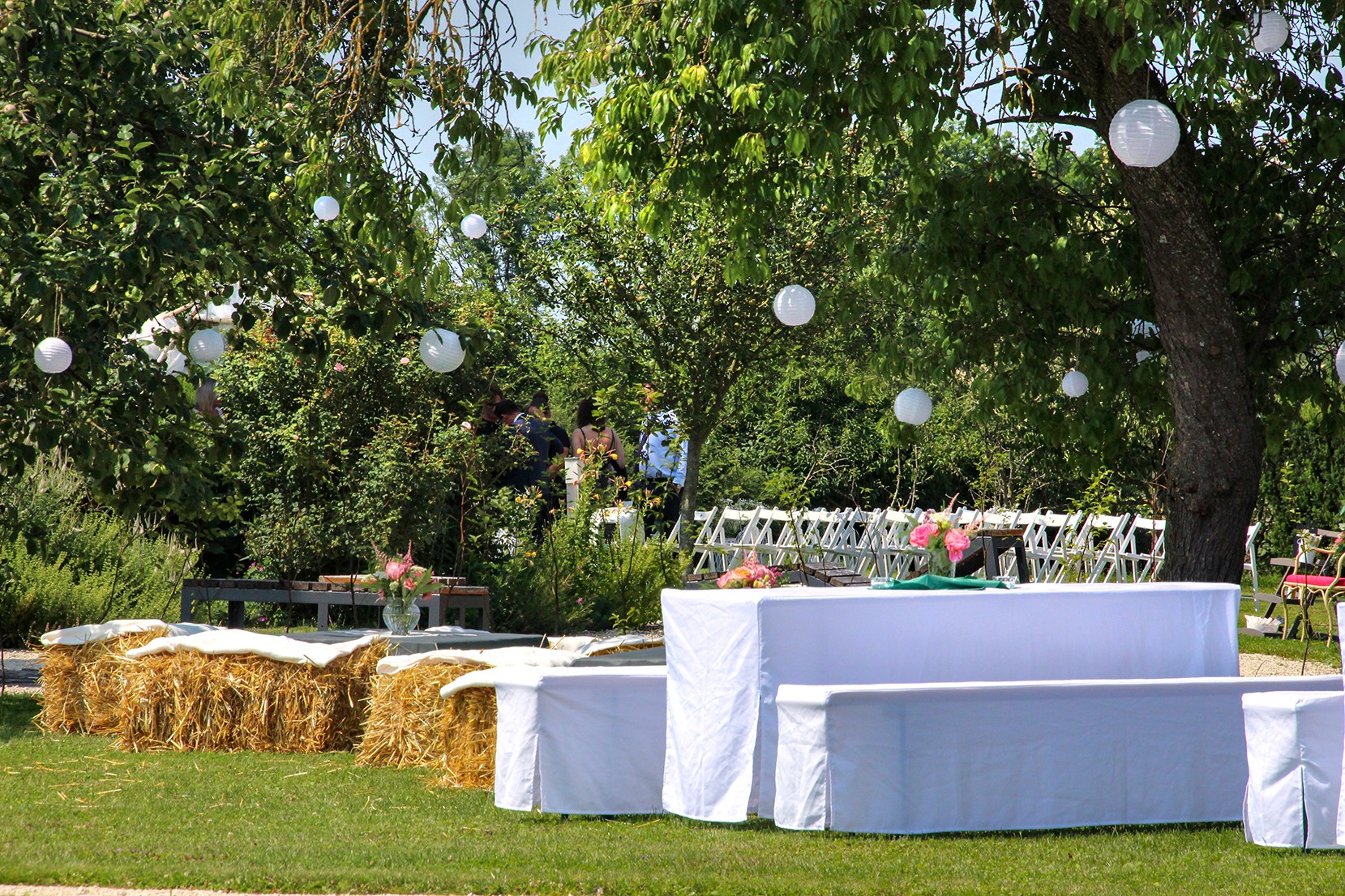 Hochzeit - Trauung im Freien - Österreich - Romantische Gartenhochzeit in einer einzigartigen Hochzeitslocation bei Kematen an der Krems.
 - Fest.Garten Schiefermair