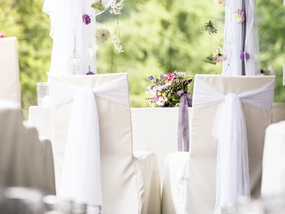 Wedding - Seefeld in Tirol - Unser Außenbereich ist beliebt für eine Trauung im Freien, die Agape und den Empfang. - Lizum 1600 - Ihre Hochzeitslocation