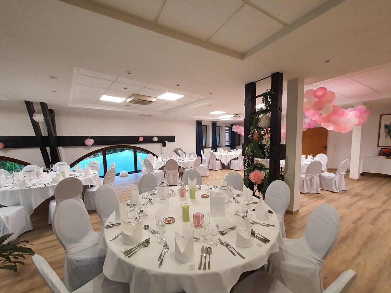 Landhaus Danielshof Angaben zu den Festsälen Tenne